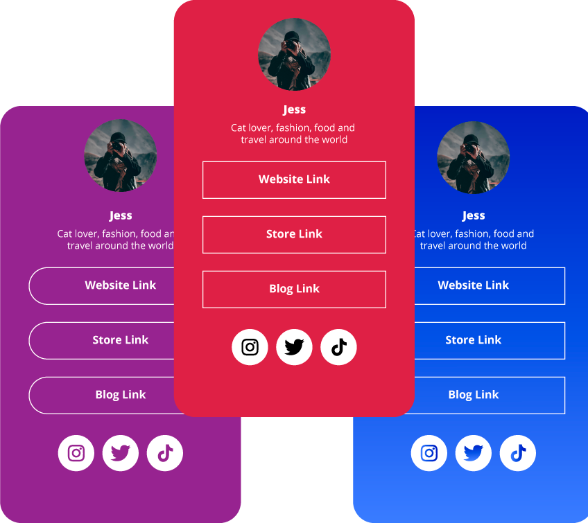 Bio Free Templates Example